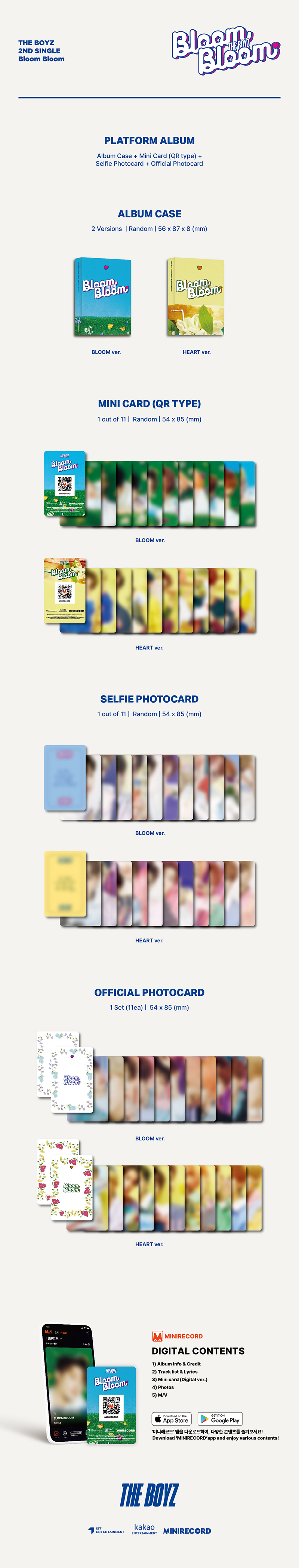 ktown4u.com : THE BOYZ - 2nd Single Album [Bloom Bloom